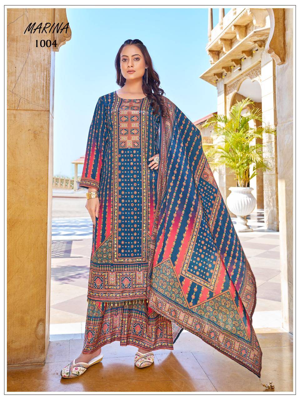 Banwery marina Unstitched salwar kameez wholesale